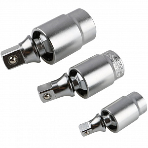 GARWIN PRO 615100 Набор карданов шаровых 1/4", 3/8", 1/2", 3 пр.