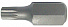 Licota BSM33012 Бита, с шестигранным хвостовиком, 10 мм, M12, 30 мм, 1 шт-4004