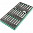 GARWIN PRO 646010 Набор бит 10 мм, Torx, Spline, Hex, 48 пр. в ложементе EVA-4004