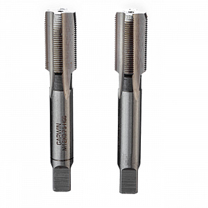 GARWIN INDUSTRIAL GM-TF120075 Метчики ручные Mf12x0.75, DIN 2181, HSS, 6H, комплект из 2 штук