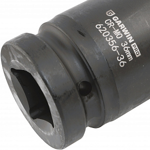 GARWIN PRO 620356-36 Головка, 1", 36 мм, торцевая, 6-гранная, ударная, глубокая