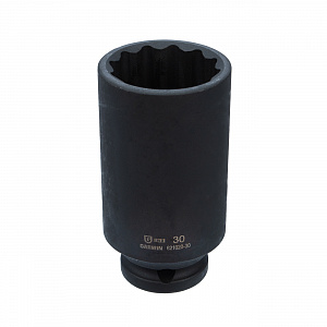 GARWIN INDUSTRIAL 621020-30 Головка, 1/2", 30 мм, торцевая, 12-гранная, ударная, глубокая
