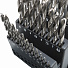 GARWIN INDUSTRIAL GM-BS25 Набор сверл 1.0-13.0 х 0,5 мм 25пр. HSS-G Spiralbohrer (Metall)-4004