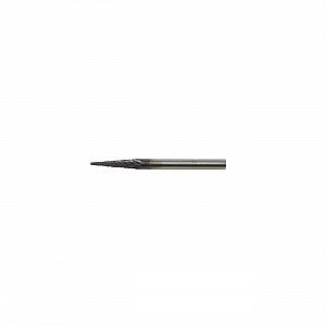 GARWIN INDUSTRIAL 900687-3*11*38 Борфреза коническая с заостренным концом 3*11*38 мм, VHM, DС, TiAlN, форма M (серия 900687)
