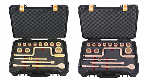 GARWIN INDUSTRIAL GSS-ST17 Набор головок искробезопасных 1/2” 17пр.