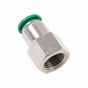 GARWIN PRO 808520-8-14-0 Цанговый разъем F1/4" 8 мм, с уплотнением, металлический корпус