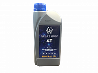 Great Wolf Масло для четырехтактных двигателей 4t mineral oil (1л) GWM-T4/1-3445494