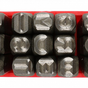 Licota ATF-5115A-6.0 Набор клейм буквы 6 мм CrMo