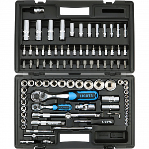 Licota ALK-8010F Набор инструмента 1/2" и 1/4" 94 предмета