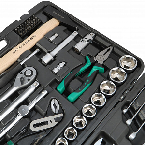 GARWIN PRO 640091 Набор инструментов 1/4" и 1/2", 91 предмет