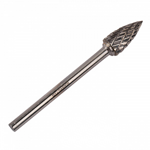 GARWIN INDUSTRIAL 900645-6*13*50 Борфреза параболическая с заостренным концом 6x13x50 мм, VHM, DC, форма G (серия 900645)