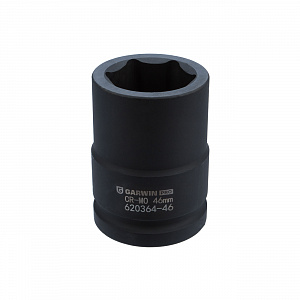 GARWIN PRO 620364-46 Головка, 1-1/2", 46 мм, торцевая, 6-гранная, ударная