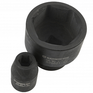GARWIN PRO 626521-19 Набор ударных головок дюймовых 1/2", 38 мм, 19 пр., 3/8" - 1-1/2"