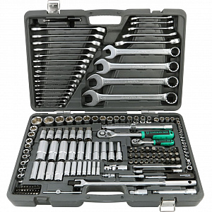 GARWIN PRO S01006-169 Тележка инструментальная 6 полок с комплектом инструмента, 169 пр., серая