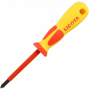 Licota ASD-930801 Отвертка изолированная VDE 1000V PZ1, 80 мм