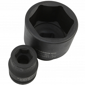 GARWIN PRO 626551-20 Набор ударных головок дюймовых 3/4", 56 мм, 20 пр., 3/4" — 2"