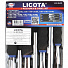 Licota ACK-384020 Набор зубил и выколоток 7 пр. в ложементе-4004