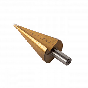 GARWIN INDUSTRIAL 102550-4-32-15 Сверло ступенчатое 4,0-32,0 мм, 15 ступеней, HSS, TiN