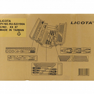 Licota AHB-533K01 Набор инструмента в металлическом ящике 57 предметов