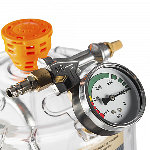 RUNTEC RT-SS0582 Установка для слива масла с колбой и щупами 80 л
