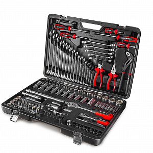 RUNTEC RT-HT128T Набор ручных инструментов RUNTEC TECHNIC 128 предметов 1/2", 1/4"