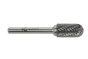 GARWIN INDUSTRIAL 900555-12*25*69 Борфреза цилиндрическая с закругленным концом 12x25x69 мм, VHM, DC, форма C (серия 900555)