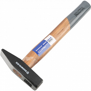 GARWIN INDUSTRIAL GHT-HW0400 Молоток слесарный Garwin INDUSTRIAL с рукояткой из дерева гикори, 400 г