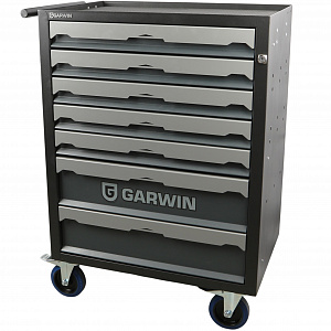 GARWIN PRO S01007 Тележка инструментальная 7 полочная серая