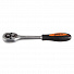 Трещотка 3/8", 45 зубцов, флажковая с кнопкой AFFIX AF01031408-4004