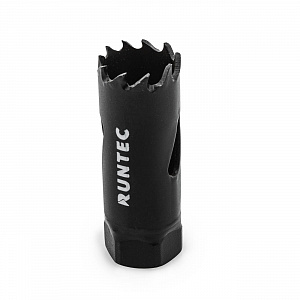 RUNTEC RT-HBV19 Коронка биметаллическая 19 мм RUNTEC BiM HSS-Co8, 4-6 TPI