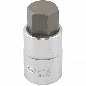 GARWIN PRO 612605-H19 Головка со вставкой, 1/2", H19, 55 мм