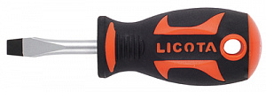 Licota ASD-5303865 Отвертка профессиональная короткая SL6.5, 38 мм