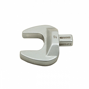 GARWIN INDUSTRIAL 505570-27-9 Насадка для динамометрического ключа рожковая 27 мм, с посадочным квадратом 9х12