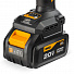 RUNTEC RT-IW750 Гайковерт ударный аккумуляторный RUNTEC PRO 1/2", 20В, 2*4Ач, 750Нм-4004