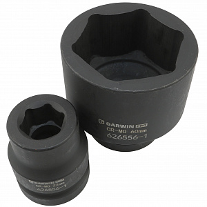 GARWIN PRO 626556-1 Набор ударных головок 1" 15 пр. 22-60 мм