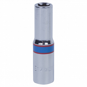Головка торцевая TORX Е-стандарт 3/8", E12, L = 63 мм KING TONY 327512M