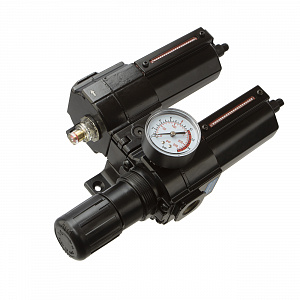 GARWIN INDUSTRIAL 807670-12-5 Модульная группа для подготовки воздуха с регулятором давления и манометром, 1/2", 5 мкм, усиленная - макс.давление 16 б