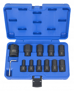 Licota ASA-60010 Набор шестигранников ударных 3/4" HEX 10-32 мм 11 пр.