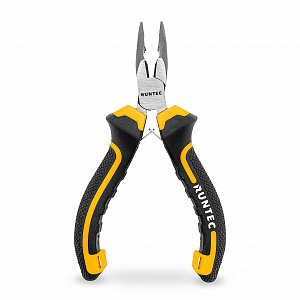 RUNTEC RT-PLR09130 Длинногубцы изогнутые мини RUNTEC 130 мм