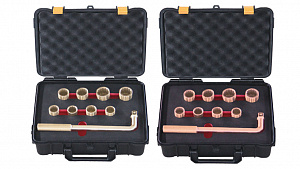 GARWIN INDUSTRIAL GSS-ST09A Набор головок искробезопасных 1/2” 9пр.