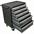 GARWIN PRO S01006-143 Тележка инструментальная 6 полок с комплектом инструмента, 143 пр., серая-4004