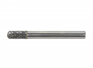 GARWIN INDUSTRIAL 900555-6*16*60 Борфреза цилиндрическая с закругленным концом 6x16x60 мм, VHM, DC, форма C (серия 900555)