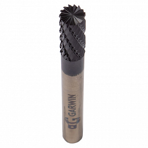 GARWIN INDUSTRIAL 900527-6*16*60 Борфреза цилиндрическая с торцевыми зубьями 6x16x60 мм, VHM, DC, TiAlN, форма B (серия 900527)
