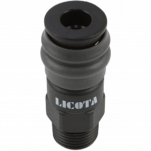 Licota E40SMOC Пневморазъём "мама" - наружная резьба 1/2", композит