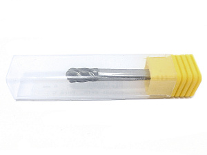 GARWIN INDUSTRIAL 900561-6*16*60 Борфреза цилиндрическая с закругленным концом 6x16x60 мм, VHM, AL, форма C (серия 900561)