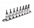 Набор бит-головок 3/8" TORX T15-T50 8 предметов JTC-4004