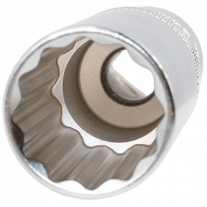 Licota F4024L Головка, 1/2", 24 мм, торцевая, 12-гранная, глубокая