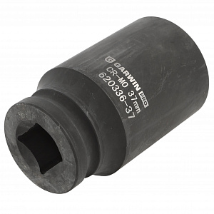 GARWIN PRO 620336-37 Головка, 3/4", 37 мм, торцевая, 6-гранная, ударная, глубокая