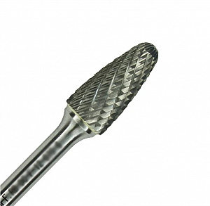GARWIN INDUSTRIAL 900631-12*25*69 Борфреза параболическая с закругленным концом 12x25x69 мм, VHM, AL, форма F (серия 900631)