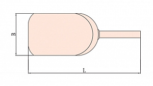 GARWIN INDUSTRIAL GSX-TCA04 Совок для сыпучих материалов искробезопасный 140х260 мм